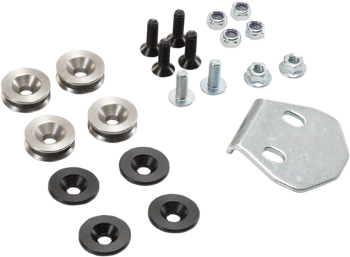 SW-MOTECH - GPT.00.152.35100/B - Adapter kit for ADVENTURE-RACK - Black/Silver - TRAX Adventure/ION/EVO