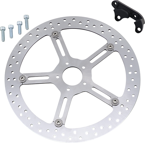 ARLEN NESS - 02-983 - Big Brake Rotor - 15" - Front Left - Softail
