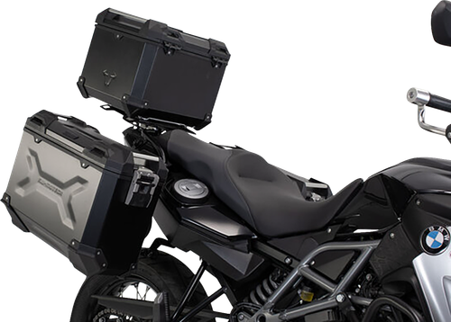 SW-MOTECH - ADV.07.559.75002/B - Adventure Luggage System - Black - BMW F '08-'18