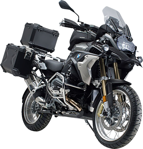 SW-MOTECH - ADV.07.664.75001/B - Adventure Luggage System - Black - BMW R1250 GS '19-'23