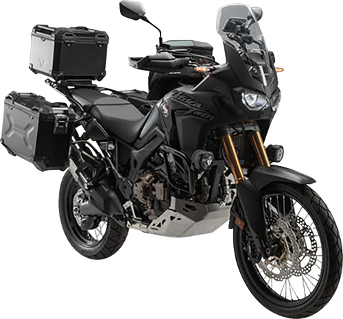 SW-MOTECH - ADV.01.622.75001/B - Adventure Luggage System - Black - Honda Africa Twin '16-'17