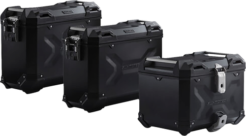 SW-MOTECH - ADV.17.925.75000/B - Adventure Luggage System - Black - Moto Guzzi V85 '19-'23