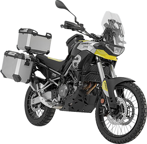 SW-MOTECH - ADV.01.622.75001/S - Adventure Luggage System - Silver - Honda Africa Twin '16-'17