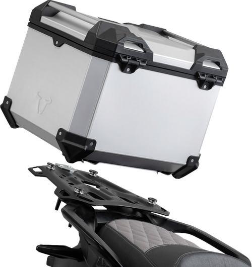SW-MOTECH - ADV.11.748.75001/S - Adventure Luggage System - Silver - Triumph Tiger 800 '10-'19