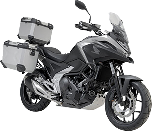 SW-MOTECH - ADV.01.841.75000/S - Adventure Luggage System - Silver - Honda NC750 '20-'24