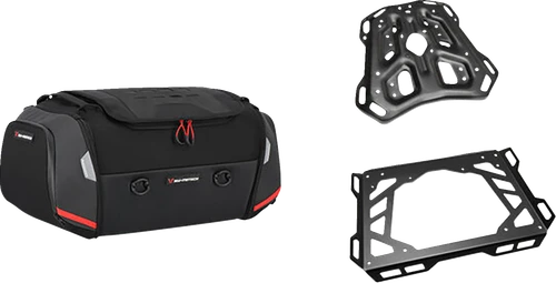 SW-MOTECH - GPT.01.890.30000 - Rackpack Tail Bag System - Black - Honda Africa Twin '18-'24