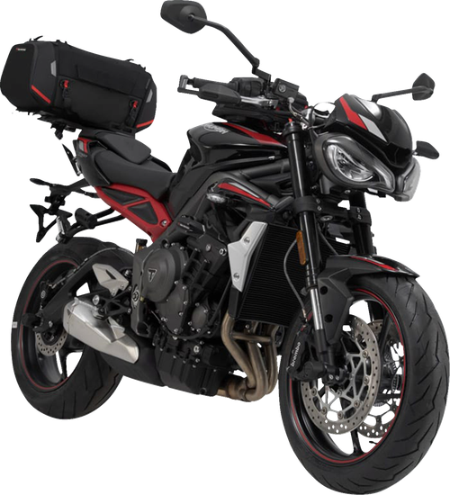 SW-MOTECH - GPT.05.299.30000 - Rackpack Tail Bag System - Black - Suzuki GSF/GSX '00-'16