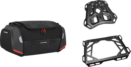 SW-MOTECH - GPT.05.845.30000 - Rackpack Tail Bag System - Black - Suzuki VStrom 800 '23-'24