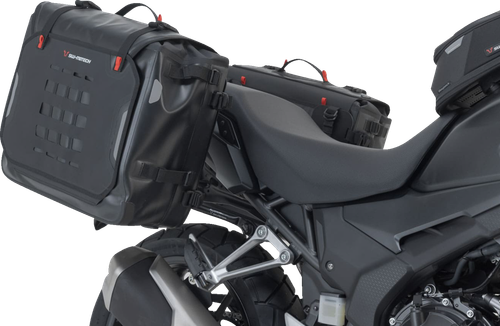 SW-MOTECH - BC.SYS.01.400.21000B - SysBag Side Bag System - Black - Honda CB500/CBR500 '13-'23