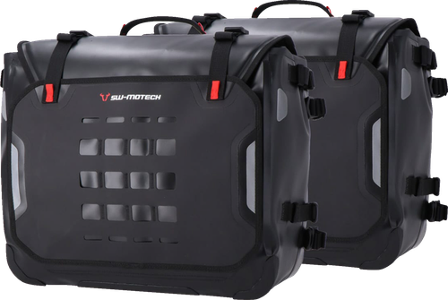 SW-MOTECH - BC.SYS.01.942.21000B - SysBag Side Bag System - Black - Honda Africa Twin '19-'24