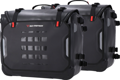 SW-MOTECH - BC.SYS.11.905.21002B - SysBag Side Bag System - Black - Triumph Tiger 1200 GT/Rally '22-'24