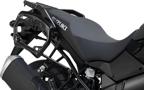 SW-MOTECH - KFT.05.440.70001/B - TRAX ADV Aluminum Case System - Black - Suzuki V-Strom 1000 '14-'19