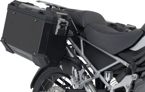 SW-MOTECH - KFT.11.905.70002/B - TRAX ADV Aluminum Case System - Black - Triumph Tiger 1200 '22-'24