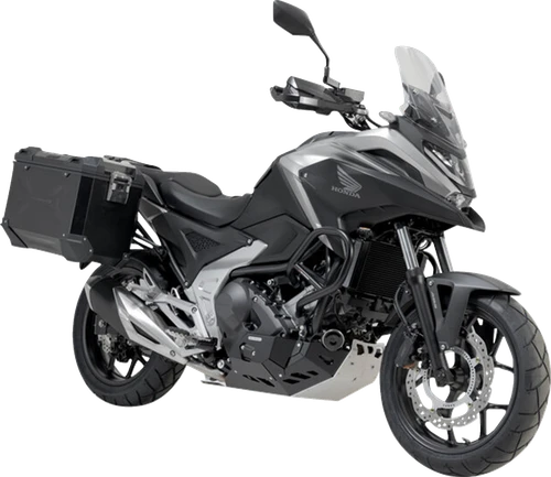 SW-MOTECH - KFT.01.841.70100/B - TRAX ADV Aluminum Case System - Black - Honda NC750 X '20-'24