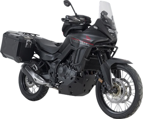 SW-MOTECH - KFT.01.070.70100/B - TRAX ADV Aluminum Case System - Black - Honda XL750R Transalp '24