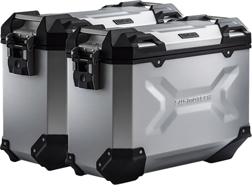 SW-MOTECH - KFT.07.954.70001/S - TRAX ADV Aluminum Case System - Silver - BMW S 1000 XR '19-'24