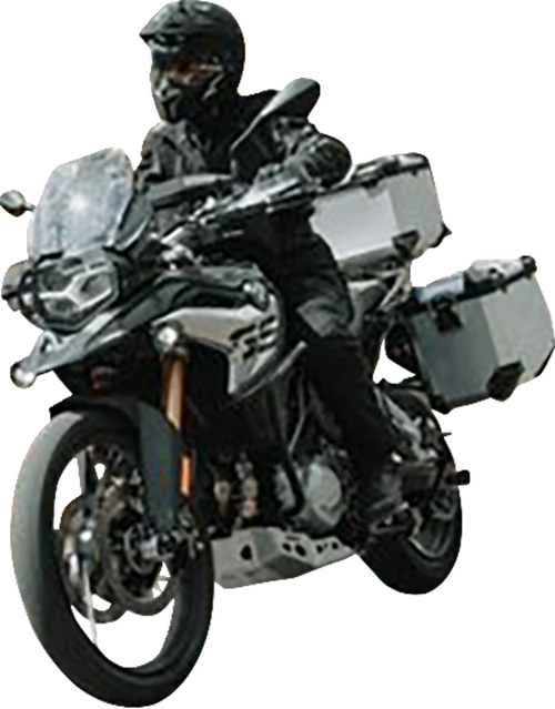 SW-MOTECH - KFT.11.483.70001/S - TRAX ADV Aluminum Case System - Silver - Triumph Tiger/Tiger Explorer 1200 '12-'21