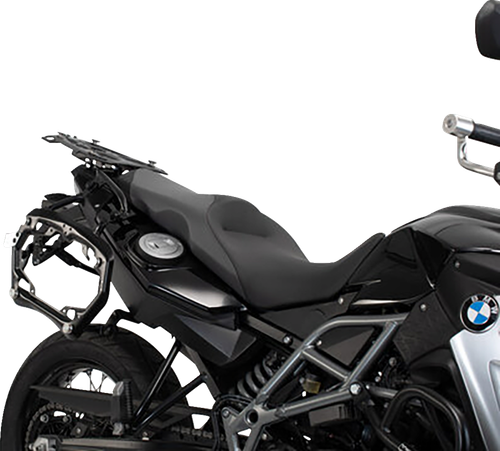 SW-MOTECH - KFT.07.559.70001/S - TRAX ADV Aluminum Case System - Silver - BMW F 650/700/800 GS '08-'18