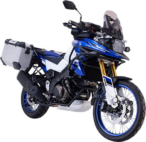 SW-MOTECH - KFT.05.965.70000/S - TRAX ADV Aluminum Case System - Silver - Suzuki V-Strom 1050 DE '23-'24