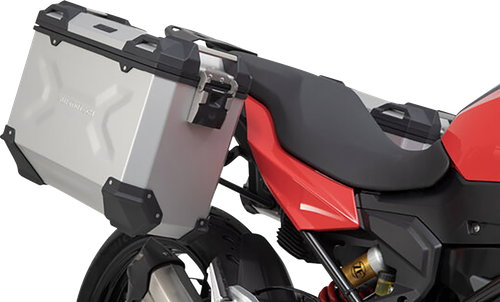 SW-MOTECH - KFT.07.949.70100/S - TRAX ADV Aluminum Case System - Silver - BMW F 900 '20-'24