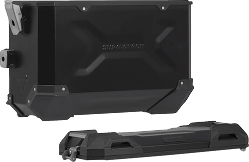 SW-MOTECH - KFT.22.822.70300/B - TRAX ADV Aluminum Case System - Black - Ducati Multistrada V4 '21-'24