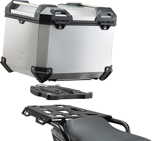 SW-MOTECH - GPT.07.904.70100/S - TRAX ADV Top Case System - Silver - BMW F900GS/R1250GS '21-'24