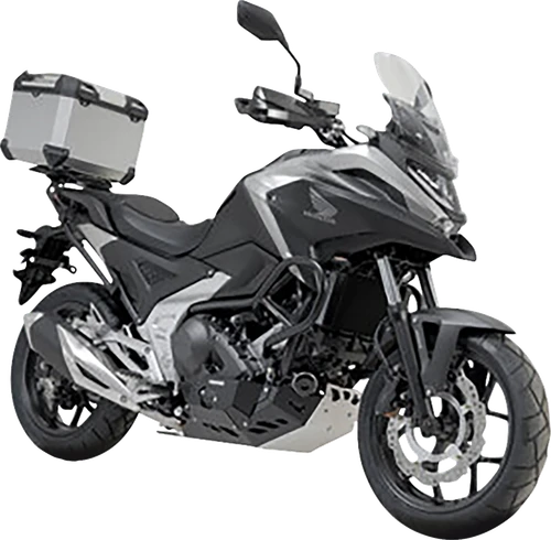 SW-MOTECH - GPT.01.841.70000/S - TRAX ADV Top Case System - Silver - Honda NC750X '20-'24
