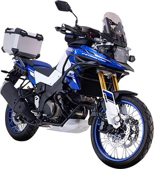 SW-MOTECH - GPT.05.440.70002/S - TRAX ADV Top Case System - Silver - V-Strom 650/1000/1050 '14-'24