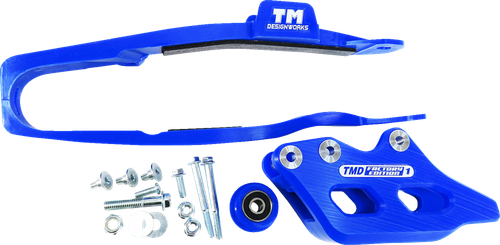 T.M. DESIGNWORKS - YCP-OR9-BU - Chain Guide/Slider - Blue - YZ 450 F