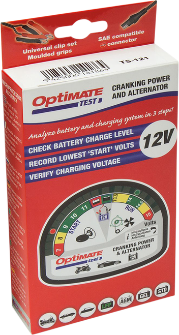TECMATE - TS-121 - Battery Charging System/Alternator Tester