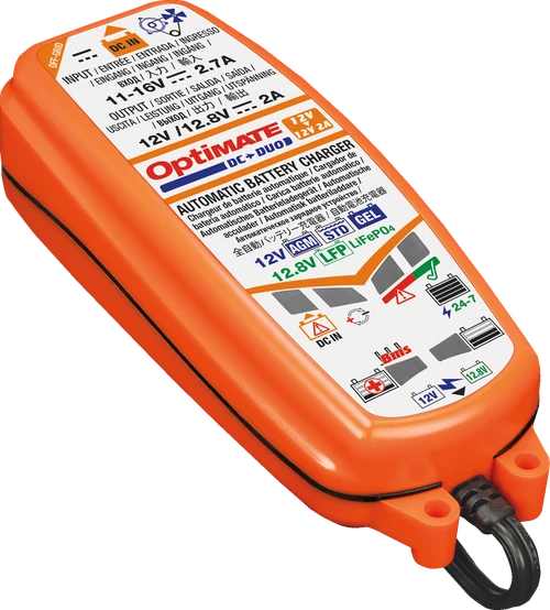 TECMATE - TM500V3 - Optimate DC-DUO Battery Charger/Maintainer