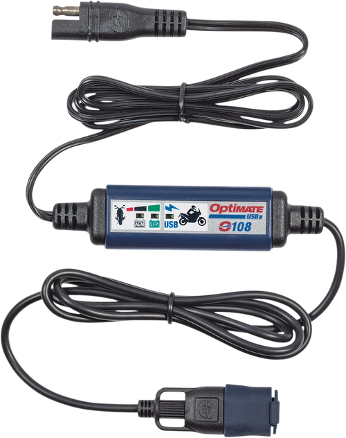 TECMATE - O-108N - USB Charger and Lithium Battery Monitor