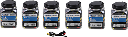 TECMATE - O1DJARX6 - Drag Specialties Permanent Battery Lead O-01 - Six Jars of 20
