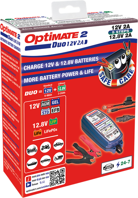 TECMATE - TM-551 - Battery Charger/Maintainer