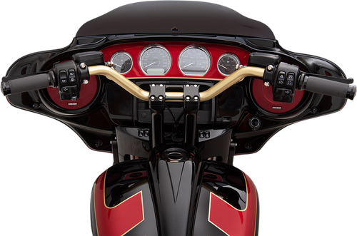 THRASHIN SUPPLY CO. - TSC-2700-1 - 1” Handlebar - Mid Bend - Black