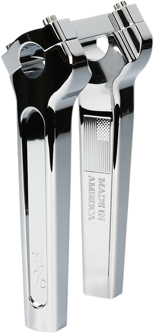 THRASHIN SUPPLY CO. - TSC-8000-3 - Handlebar Risers - Straight - 8” - Chrome