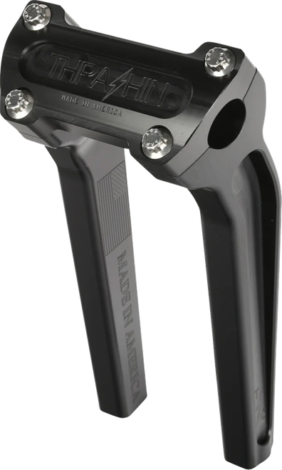 THRASHIN SUPPLY CO. - TSC-9525-1 - Handlebar Risers - Pull Back - 9-1/2” - Black