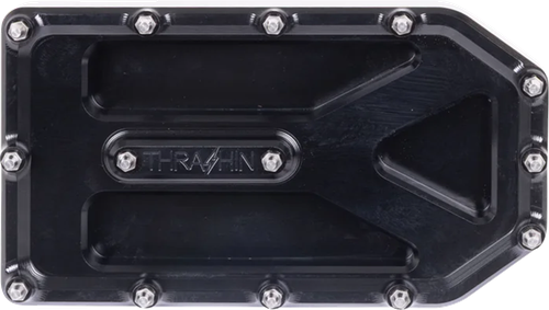 THRASHIN SUPPLY CO. - TSC-2220-1 - Aggressor Brake Pedal Pad - Black - Touring