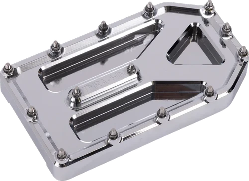 THRASHIN SUPPLY CO. - TSC-2220-3 - Aggressor Brake Pedal Pad - Chrome - Touring