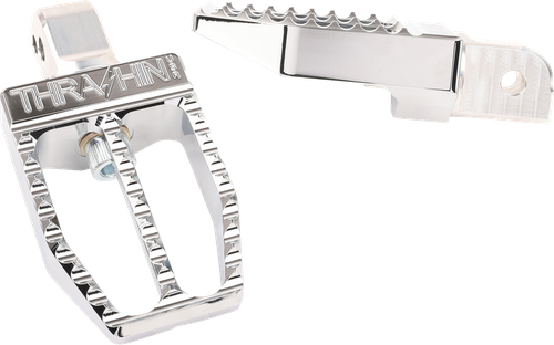 THRASHIN SUPPLY CO. - TSC-2019-3-SR - Militant Foot Pegs - Rear - Chrome