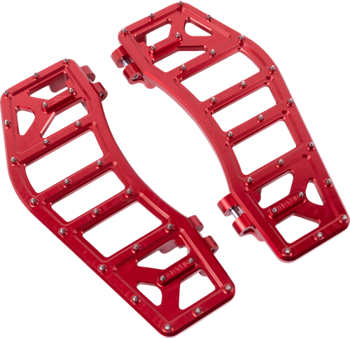 THRASHIN SUPPLY CO. - TSC-2219-2 - Aggressor Floorboards - Red