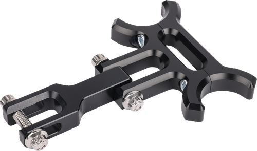 THRASHIN SUPPLY CO. - TSC-2215 - Holeshot riser gauge relocation mounting bracket - Black