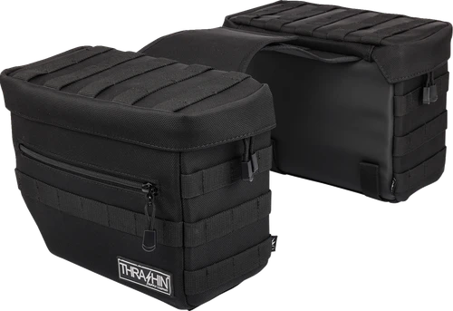 THRASHIN SUPPLY CO. - TSB-0006 - Essential Saddlebags - Black
