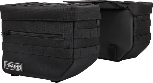 THRASHIN SUPPLY CO. - TSB-0006 - Essential Saddlebags - Black