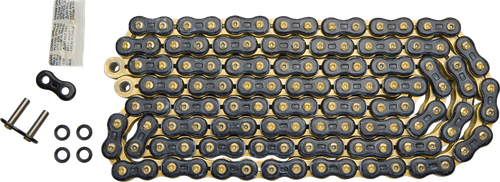 ThreeD - 525Z3D-120KG - 525 Z - Chain - 120 Links - Black/Gold