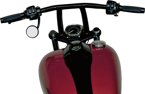 TODD'S CYCLE - 0601-1881 - 1-1/4” Blackline Club Handlebar - 9” - Black