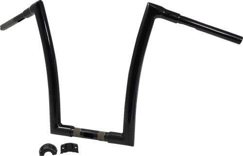 TODD'S CYCLE - 0601-5735 - Handlebar - 1-1/2” Strip - 17” - Gloss Black - Road Glide