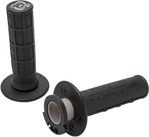TORC1 - 3750-0207 - Defy Lock-On Grips - 4-Stroke - Black