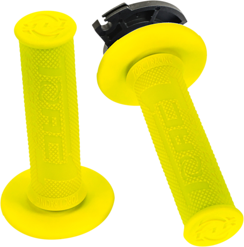 TORC1 - 4650-0602 - Defy Lock-On Grips - Yellow