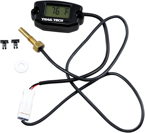 TRAIL TECH - 742-ES1 - Universal Temperature Meter - Surface Mount - Black - M6x10